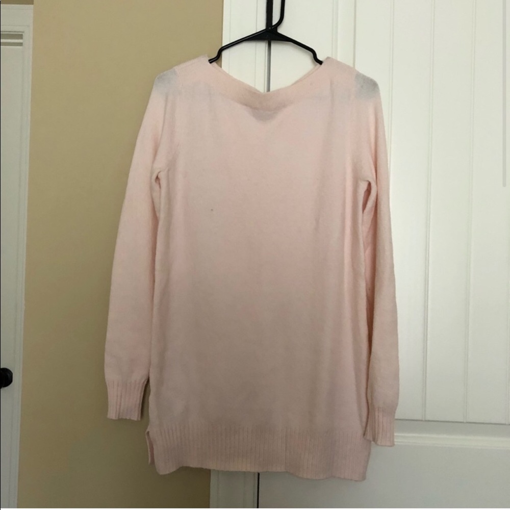 NWT LOFT Blush Tunic Sweater